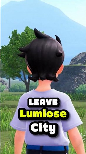 What Happens If You TRY to LEAVE Lumiose City in Pokemon Legends Z A #pokemonlegendsza #pokemon