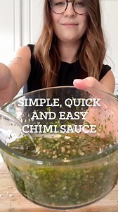 The secret to an elevated steak? Chef Ashley shows you exactly how to make a quick AND easy chimichurri sauce. All you need is a little bit of knife work, and you too can pair this sauce with ANY steak.🌿🥩 | Certified Angus Beef ® brand