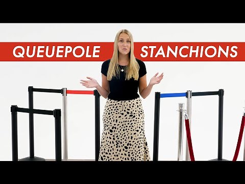 What Are Stanchions? | QueuePole Stanchion Posts, Ropes & Belts