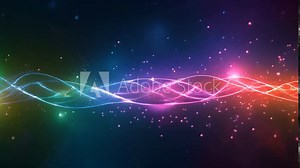 DNA molecules are organized in structures called chromosomes. Genetic DNA testing and analysis animation concept. Zoom into chromosome structure looping colorful background. Medical