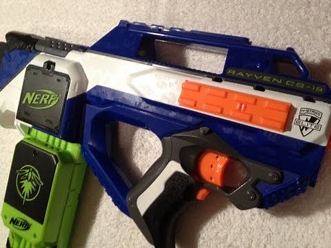 REVIEW: Nerf Elite Rayven!!