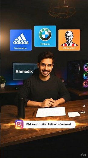 Graphic Design Tutorial For Beginner | Day 3 🚀Logo Design Create For Brand