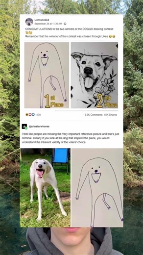 CONGRATULATIONS to the two winners of the DOGGO drawing contest!