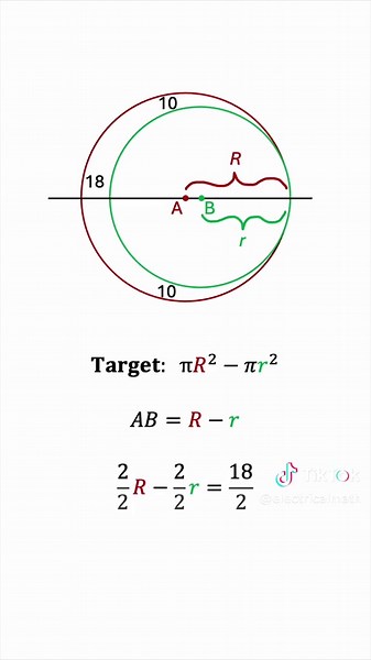 How to Calculate the Area of a Crescent