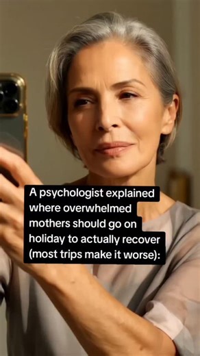 Synvora | Cognitive Operator on Instagram: "1. A psychologist tracked mothers returning from "dream holidays" and found a pattern: they came back more exhausted than before. Hotel was beautiful, photos looked perfect. But they planned meals, packed bags, watched kids, stayed alert all day. Many holidays change the view but not the load. When a mother is overwhelmed, her body doesn't want excitement. It wants safety and reduced responsibility. ‎ 2. Here's why typical vacations fail: research show