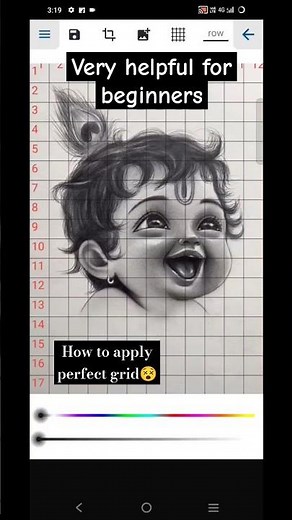 how to apply perfect grid😵 #shortvideo #grid #griddrawing #griding #darwing #art #painting #artwork