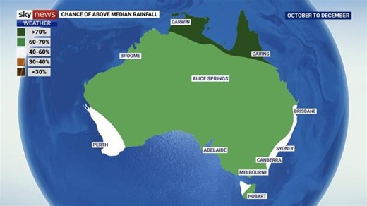 Sky News Weather: Australia’s east coast yet again faces greatest flood threat this severe weather season