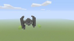 Star Wars Tie Fighter Build & Tutorial Minecraft Map
