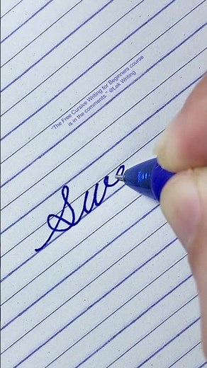 How to write “Sweet” in English cursive writing | Daily usable words | Cursive handwriting practice