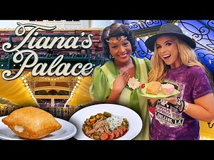 Tiana's Palace Opens | New Disneyland Restaurant | Full Disney Food Review | Trying Everything| 2023