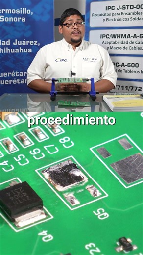 Así se remueve un componente SIN dañar la PCB (IPC 7711/7721) #IPC #PCBRepair