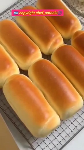 Homemade Hotdog Sandwich Buns Recipe