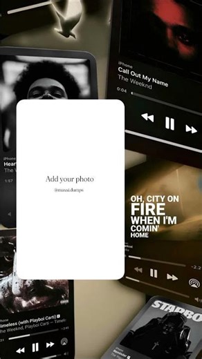 Template for you just add photo)