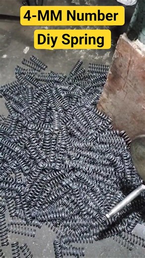 4- Mm Spring, Side Mirror Truck 🚒 Spring, #springplatform #machine #automobile #mahindratruck