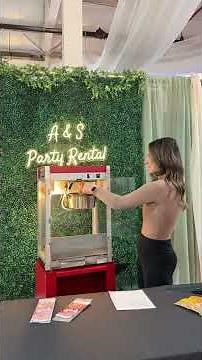 Pop Like a Pro! How to Use Your A&S Party Rental Popcorn Machine.