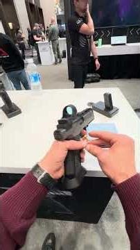 Laugo Arms Alien at SHOT Show 2026 #haiderarms #reels #alien #9mm #pistol