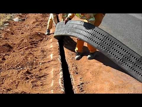 The Quickest Way to Install Effective Roadside Drainage