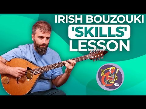 Irish Bouzouki Lesson [Master Jig Strumming] 🎶