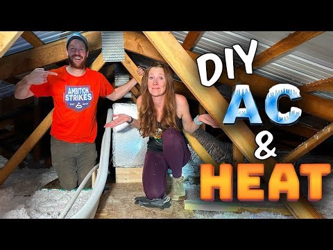 Replace Your Old HVAC System With THIS! (DIY Heat Pump Install)