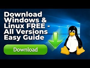 Download All Windows & Linux ISO Free | XP to Windows 11 + Ubuntu to Arch (2025)
