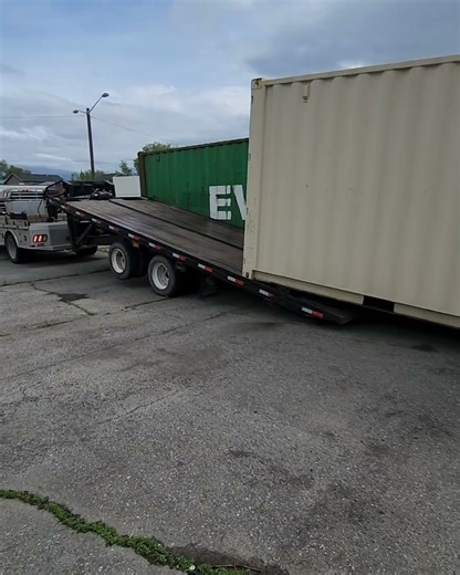 Shipping Container Delivery!