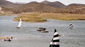 Huge US lakeside attraction is home to world's largest floating waterslide