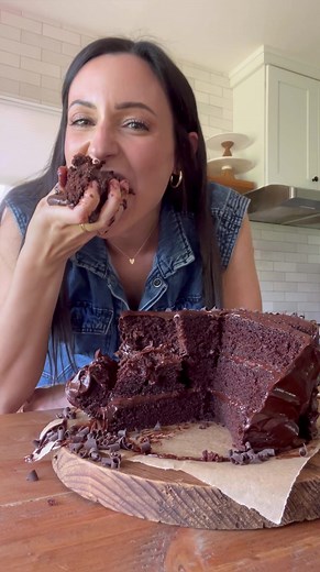 I will now be eating cake by the fistful from here on out thank you | matilda chocolate cake