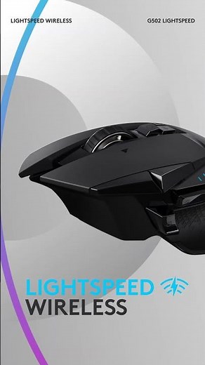 G502 LIGHTSPEED 高效能無線電競滑鼠 9x16