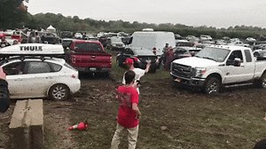 Subaru AWD For The Win: Impreza Pulls Out Ford F-350 Stuck In The Mud | Carscoops