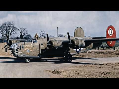 WW2 Skies of the Eighth Air Force: Restored Archives in Color