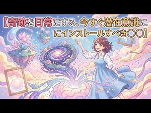 Make miracles a part of your daily life: Install this into your subconscious mind right now