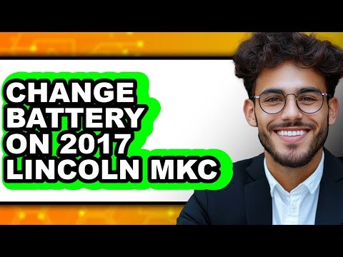 How To Change Battery On 2017 Lincoln MKC - Step By Step