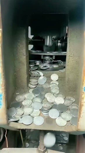 Inside a Coin Factory - High-Speed Coin Production Process