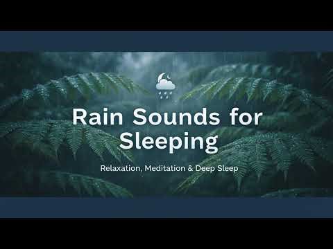 🔴 Heavy Thunder & Relaxing Rain Sounds | Deep Sleep 😴 Meditation and Relaxation | Release Stress