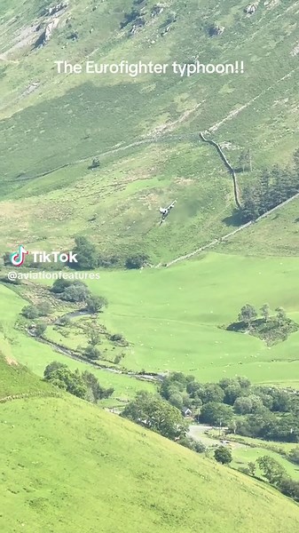 The Eurofighter Typhoon flying low through the Mach Loop! #LFA7 #machloop #wales #eurofightertyphoon #typhoon #eurofighter #jet #millitary #fighterjet #low #RAF #royalairforce #defence #uk #airforce #aviation #aviationlovers #aviationdaily #pilot