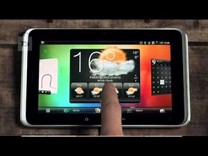 HTC Flyer hands-on video