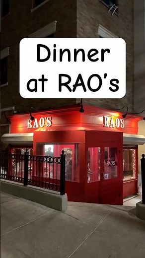 RAO’s NYC - the worlds hardest restaurant reservation to get #raos #food #italian