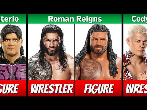 WWE Wrestlers and Their Action Figures