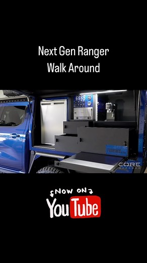 5.3K views | The full walk around video of this Next Gen Ford Ranger has dropped over on YouTube! Make sure you check it out  https://m.youtube.com/watch?v=5CsNmZq0s6w #ford #fordranger #nextgen #nextgenford #rangercanopy #canopybuild #4x4 #4wd | Core Off-Road | Facebook