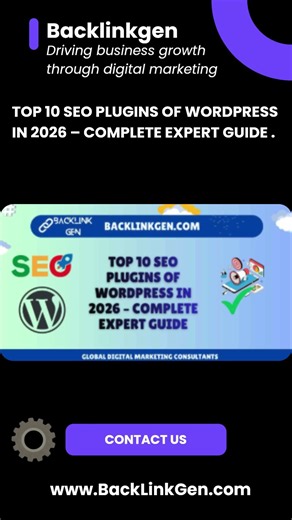 Top 10 SEO Plugins of WordPress in 2026 – Complete Expert Guide .