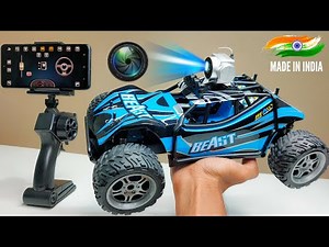 Fastest RC Made in india Car With Wifi FPV HD Camera Unboxing & Testing - Chatpat toy tv