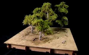 森林模型树-微缩场景模型制作篇