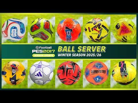 PES 2017 BallPack Winter Season 2025/26 — Sider & CPK