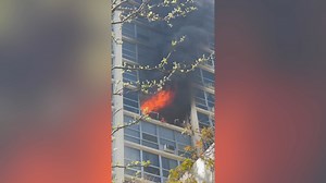 Chicago fire: Blaze breaks out at South Shore high-rise, CFD says