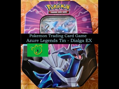 Dialga EX Tin Azure Legends Pokemon Trading Card Game Scarlet Violet