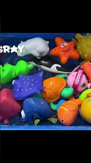 Learn Ocean Animal Names & Fun Facts | Sea Animal Toys for Kids | Educational Video for Toddlers