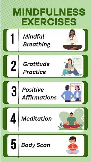 5-Minute Mindfulness Exercise to Reduce Stress and Anxiety#shorts