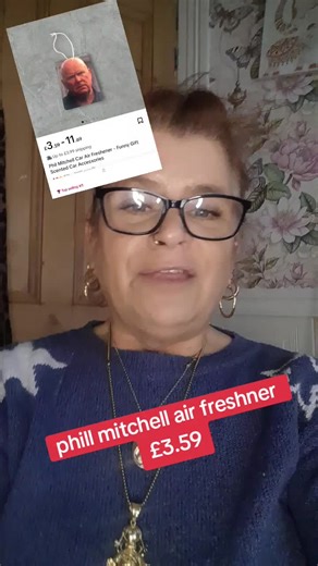 The phiĺ mitchel air freshner .#fyp