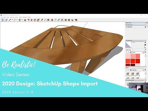 2020 Design-SketchUp import quick tutorial
