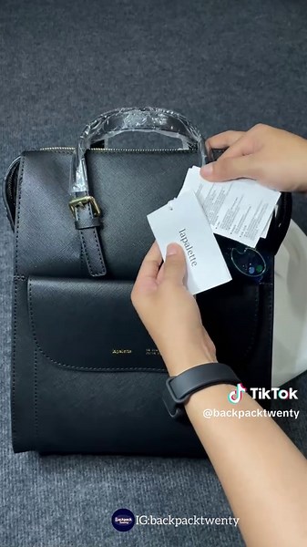 backpacktwenty (@backpacktwenty) - True Beauty Backpack in Black and Dark Blue